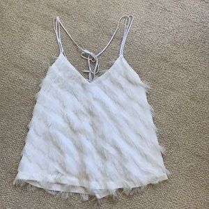 White Impeccable Pig Top Size Medium